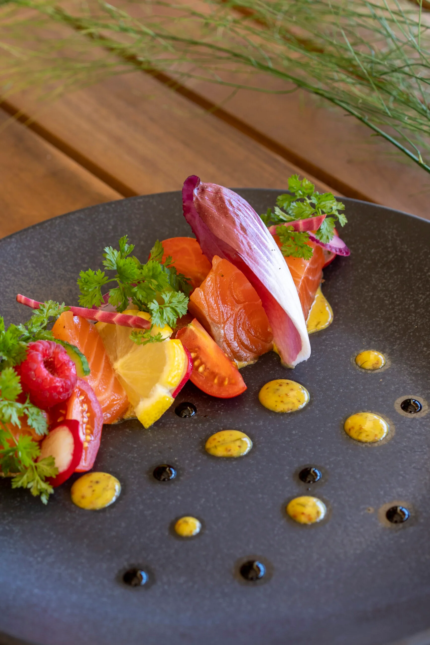 Gravlax du chef — cuisine mediterraneenne Villa Arsene
